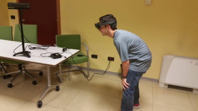 HoloLens kinect holograms augmented reality
