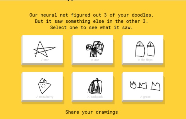 Google Quick draw artificial intelligence