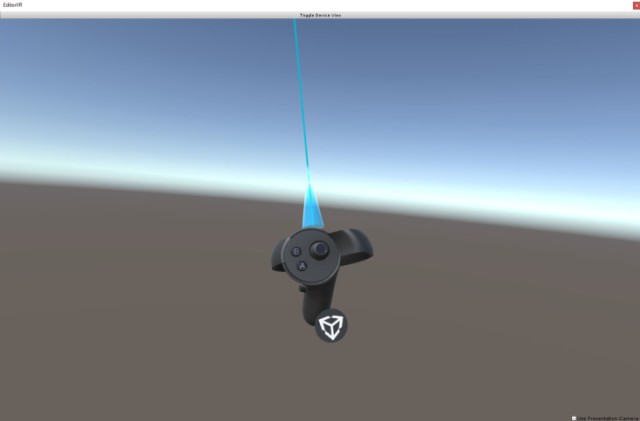 Unity VR game engine